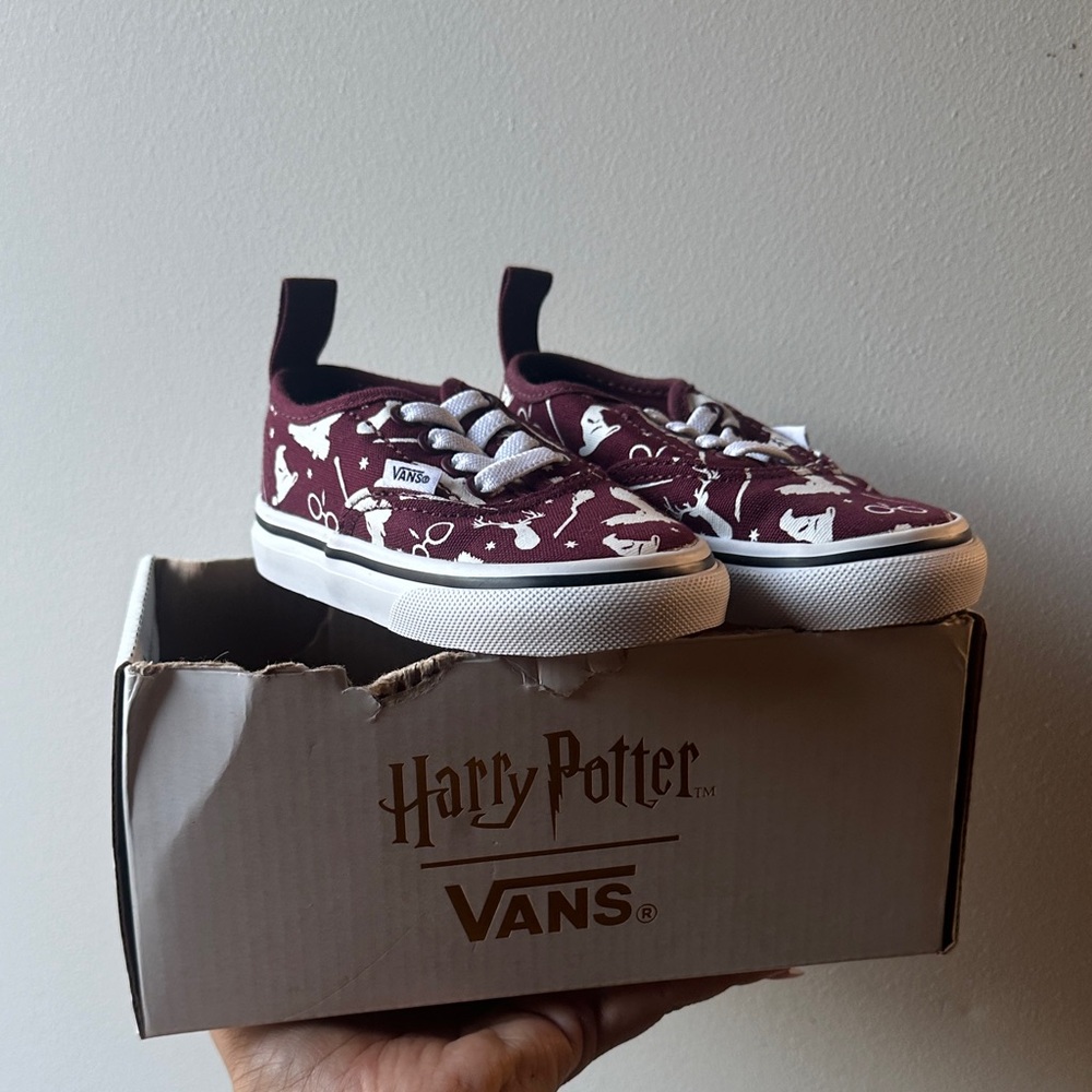 Vans Maroon Harry Potter Sneakers